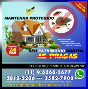 Dedetização Baratas Horto Florestal